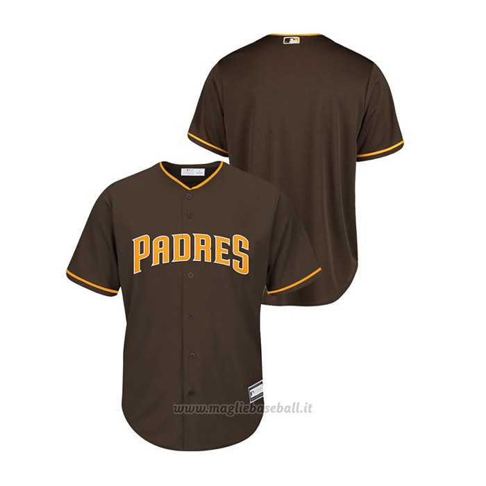 Maglia Baseball Uomo San Diego Padres Cooperstown Collection Big & Tall Marronee